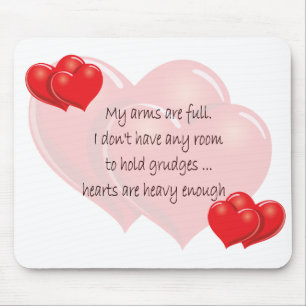 Tapis De Souris Mes bras sont pleins