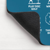 Tapis De Souris Mes Choses Disc Golf de Temps Libre (Coin)