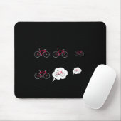 Tapis De Souris Mes Choses Vélo Bicyclette Temps Libre (Avec souris)