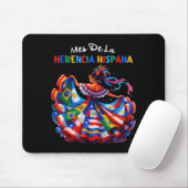 Tapis De Souris Mes De La Herencia Hispana Hispanic Heritage Month (Avec souris)