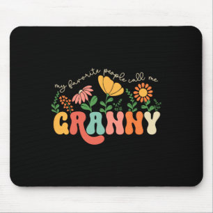 Tapis De Souris Mes Gens Préférés M'Appelent Fête Des Mères Granny