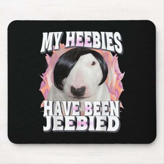 Tapis De Souris Mes Hébies Ont Été Jeebied Gen Z Funny Meme Weir (Devant)