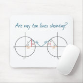 Tapis De Souris Mes lignes bronzages montrent-elles ? (Avec souris)