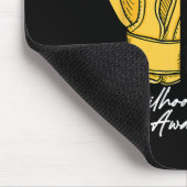 Tapis De Souris Mes Petits-Fils combattent Mon Combat Contre Le Ca (Coin)
