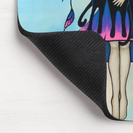 Tapis De Souris "Mes trois minous" Mousepad (Coin)