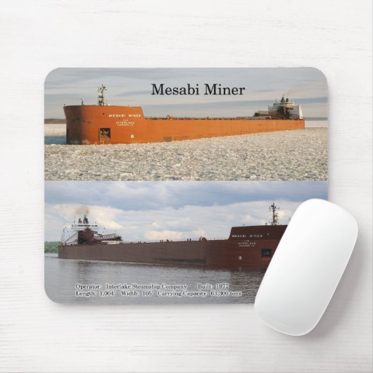 Tapis De Souris Mesabi Miner mousepad (Avec souris)