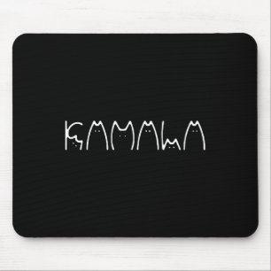 Tapis De Souris Mesdames Pour Kamala Harris Chat Lettering 2024 El