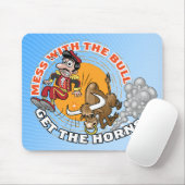 Tapis De Souris Mess avec le Bull... (Avec souris)