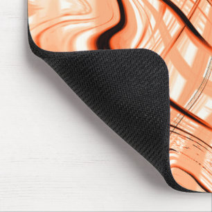 Tapis De Souris Mess of brown ondulé strokies in different directi