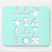 Tapis De Souris Message codé ? (Devant)