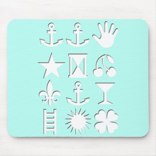 Tapis De Souris Message codé ? (Devant)