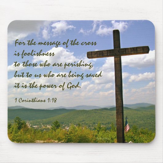 Tapis De Souris Message croisé (Devant)