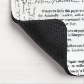 Tapis De Souris Message de John Franklin (Coin)