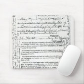 Tapis De Souris Message de John Franklin (Avec souris)