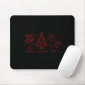 Tapis De Souris Message de Noël Caché Subtil Drôle Trump Xmas P (Avec souris)