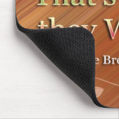 Tapis De Souris Message Gagnant-De motivation Mousepad (Coin)