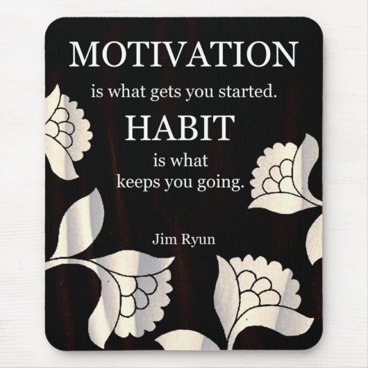 Tapis De Souris Messages de motivation sur Mousepad (Devant)