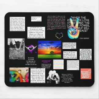 Tapis De Souris Messages inspirés Mousepad