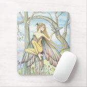 Tapis De Souris Messenger Fairy Dove Mousepad (Avec souris)