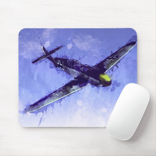 Tapis De Souris Messerschmitt Bf 109 (Avec souris)