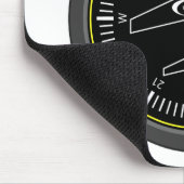 Tapis De Souris Mesure de titre d'aviation (Coin)