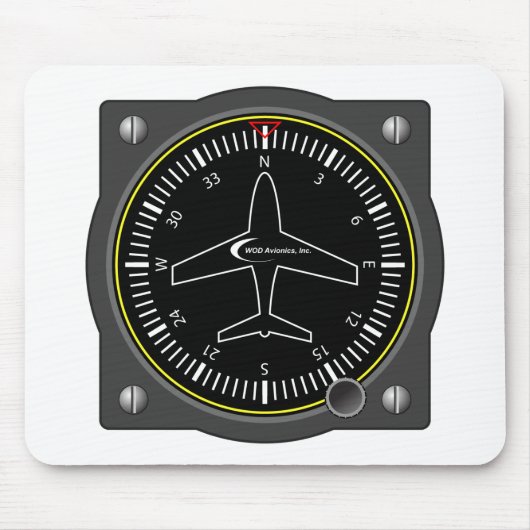 Tapis De Souris Mesure de titre d'aviation (Devant)