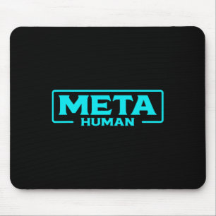 Tapis De Souris Meta Humain Metaverse Vr Réalité Virtuelle Joueur 