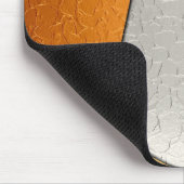 Tapis De Souris Métal en acier inoxydable or et argent (Coin)