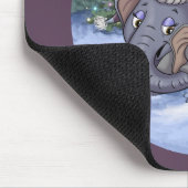 Tapis de souris Metalphant Wilbur & Maman (Coin)