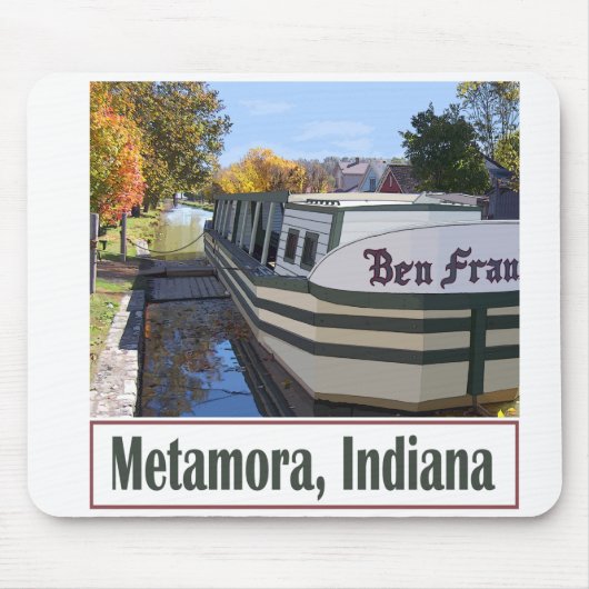 Tapis De Souris Metamora Indiana (Devant)