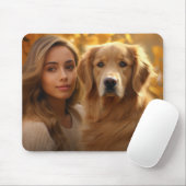 Tapis De Souris Mete golden retriever Meilleure maman chien jamais (Avec souris)