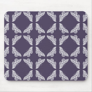 Tapis De Souris Météorite Purple Arts et Artistes Papillons