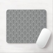 Tapis De Souris Métro gris clair Retro Mousepad (Avec souris)