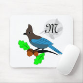Tapis De Souris Metteur Blue Jay Monogram (Avec souris)