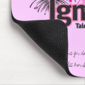 Tapis De Souris Mettez à feu ! NY Mousepad rose (Coin)