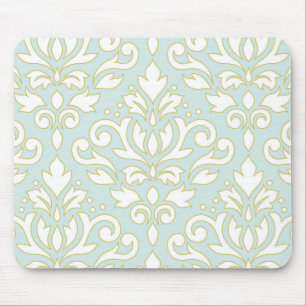 Tapis De Souris Mettez en rouleau lt Teal de Gld de poids de XLG