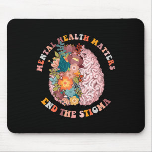 Tapis De Souris Mettre fin à la stigmatisation, la santé mentale, 