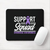 Tapis De Souris Mettre fin à la surdose de soutien Sensibilisation (Avec souris)