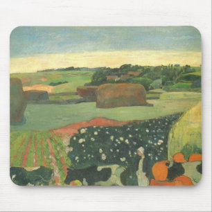Tapis De Souris Meules en Bretagne par Paul Gauguin, Art ancien