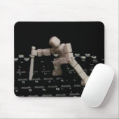 Tapis De Souris Meurent l'ordinateur, meurent ! (Avec souris)