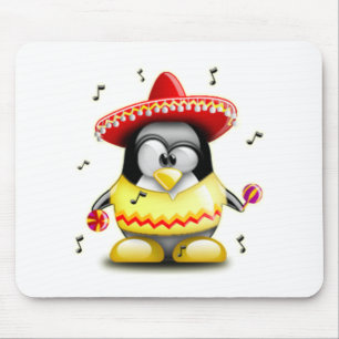 Tapis De Souris Mexicain Tux