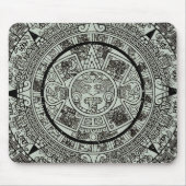 Tapis De Souris Mexicaine Aztec Sun Stone Maya Calendrier 1 (Devant)