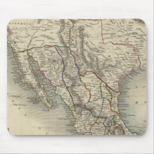 Tapis De Souris Mexique, Californie et Texas