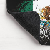 Tapis De Souris Mexique Mexique Royaume-Uni drapeau des racines de (Coin)