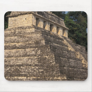 Tapis De Souris Mexique, province de Chiapas, Palenque. Temple de