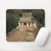 Tapis De Souris Mexique, province du Chiapas, Palenque, Temple de (Avec souris)