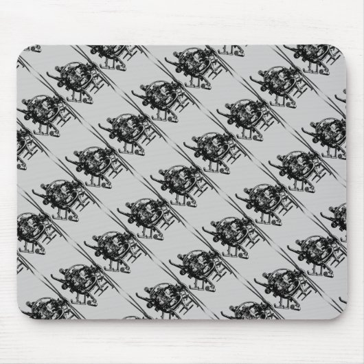 Tapis De Souris MH-6 Petite souris d'oiseaux (Devant)