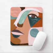 Tapis De Souris Mi-face Geo (Avec souris)