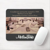 Tapis De Souris Mi-siècle Moderne Midland Park Toronto Mousepad (Avec souris)