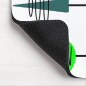 Tapis De Souris Mi-siècle moderne mobile (Coin)
